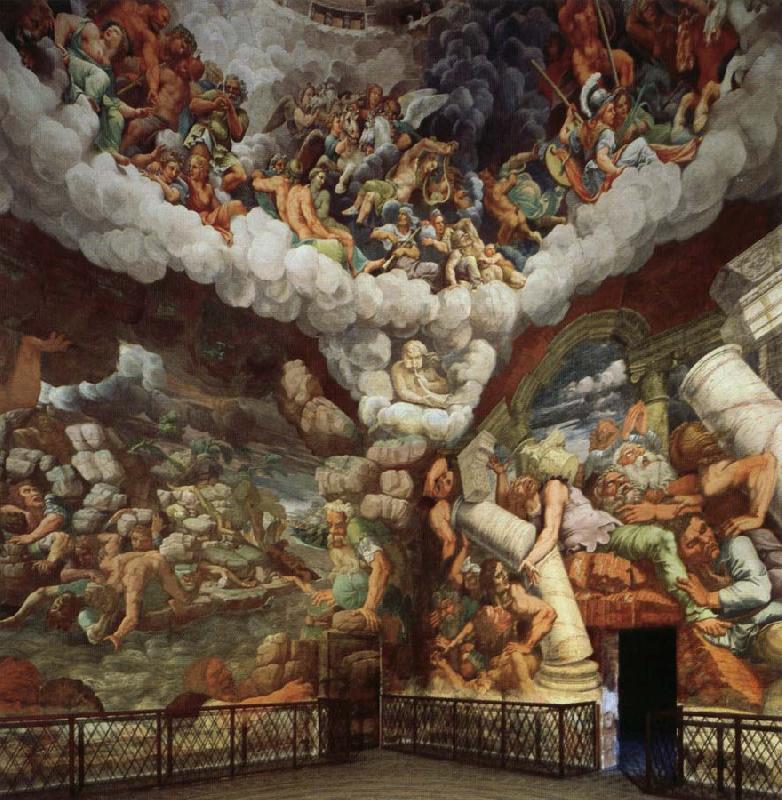 Giulio Romano The Giants Hurled Down from Olympus